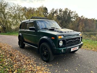 1999 Lada (ВАЗ) 2121 (4x4) Фора I Рестайлинг, зелёный, 500000 рублей, вид 4