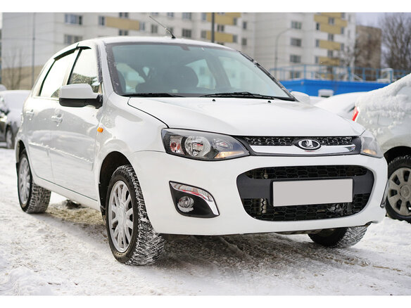 2013 Lada (ВАЗ) Kalina II, белый