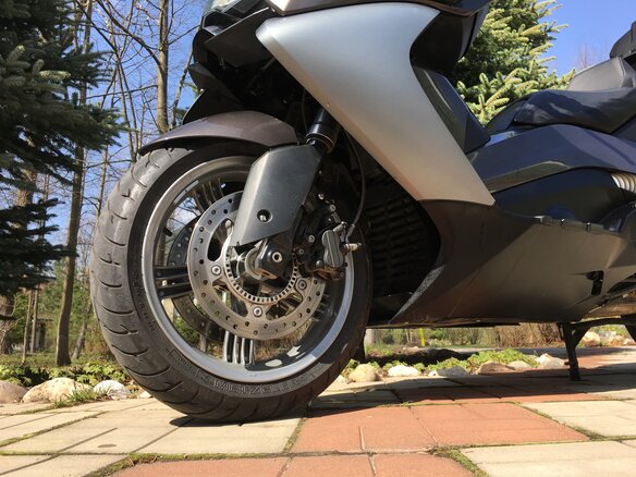 2015 BMW C 650 GT, серый - вид 2