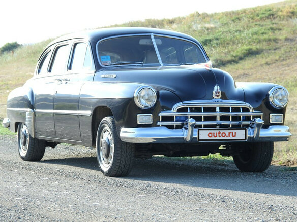 1954 ГАЗ 12 ЗИМ, синий - вид 4