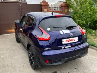 2017 Nissan Juke I Рестайлинг, синий, 1390000 рублей, вид 5