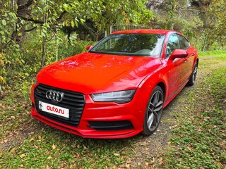 2015 Audi A7 I (4G) Рестайлинг, красный, 2415000 рублей, вид 1