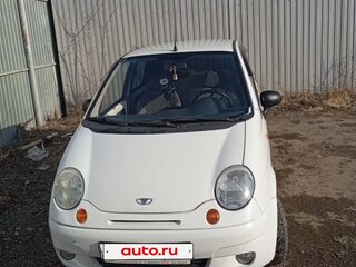 2009 Daewoo Matiz I Рестайлинг, белый, 310000 рублей, вид 1