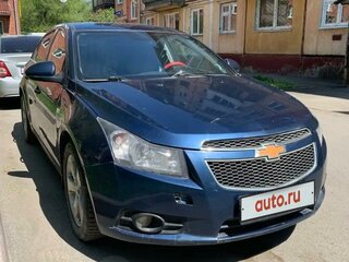 2012 Chevrolet Cruze I Рестайлинг, синий, 830000 рублей, вид 2