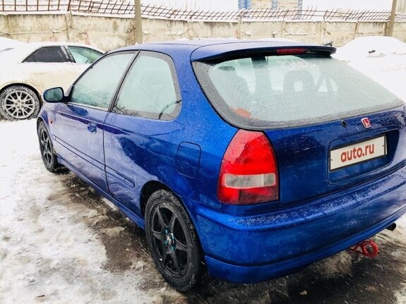 1999 Honda Civic VI, синий - вид 8