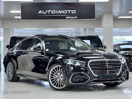 2026 Mercedes-Benz S-Класс 500 Long 4MATIC VII (W223) Рестайлинг, чёрный, 26999000 рублей, вид 1