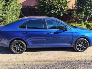 2021 Skoda Rapid II, синий, 1400000 рублей, вид 5