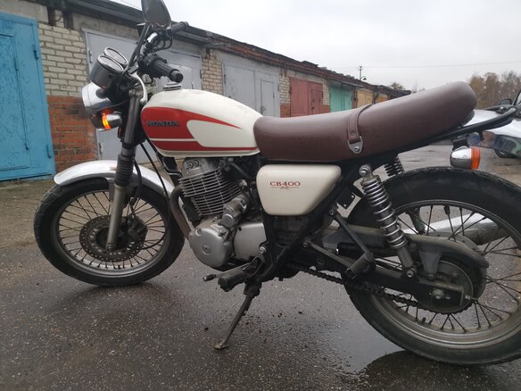 2009 Honda CB 400SS, белый, 379999 рублей - вид 3