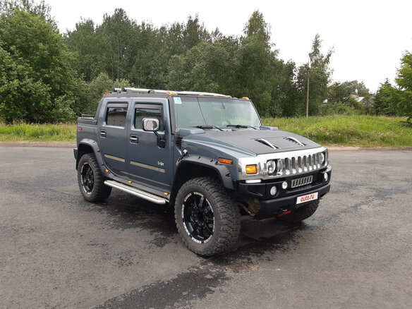 2005 Hummer H2 I, серый - вид 6