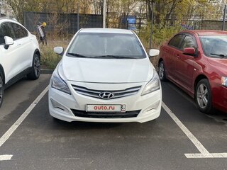 2016 Hyundai Solaris I Рестайлинг, белый, 590000 рублей, вид 1