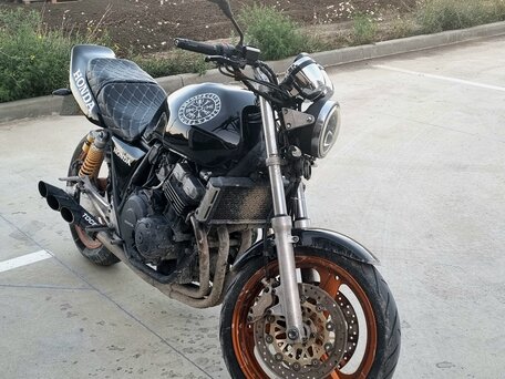 1992 Honda CB 400 Super Four, чёрный, 250000 рублей, вид 3