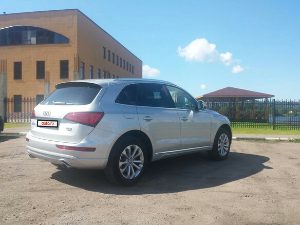 2014 Audi Q5 I (8R) Рестайлинг, серебристый - вид 1