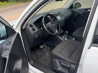 2014 Volkswagen Tiguan I Рестайлинг, белый, 1450000 рублей, вид 5