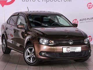 2014 Volkswagen Polo V, коричневый, 690000 рублей, вид 1