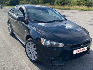 2008 Mitsubishi Lancer X, чёрный, 880000 рублей, вид 2