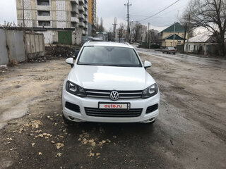 2013 Volkswagen Touareg II, белый, 3000000 рублей, вид 1