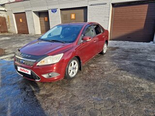 2008 Ford Focus II Рестайлинг, красный, 350000 рублей, вид 1