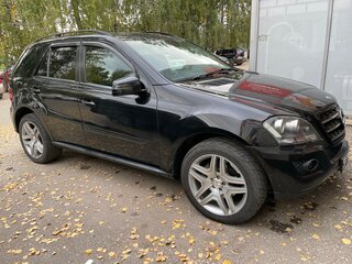 2009 Mercedes-Benz M-Класс 320 II (W164) Рестайлинг, чёрный, 1400000 рублей, вид 1
