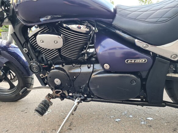 2007 Suzuki Boulevard M50, синий, 450000 рублей - вид 10