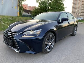 2018 Lexus GS 300h IV Рестайлинг, синий, 3123848 рублей, вид 1