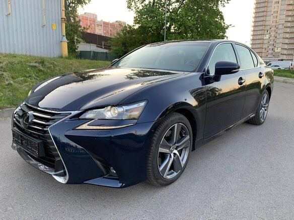 2018 Lexus GS 300h IV Рестайлинг, синий, 3141478 рублей