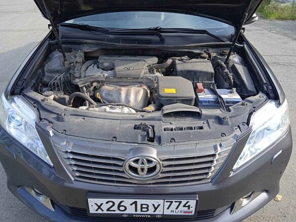 2014 Toyota Camry VII (XV50), серый - вид 19