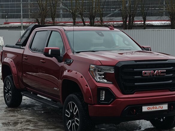 2020 GMC Sierra Double Cab IV, пурпурный, 7600000 рублей - вид 3