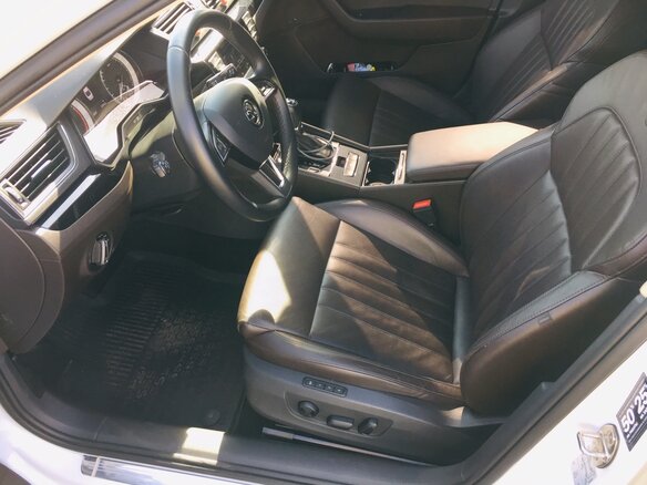 2015 Skoda Superb III, белый - вид 6