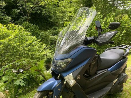 2020 Yamaha NMAX, синий, 390000 рублей, вид 4