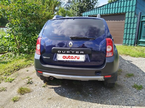 2013 Renault Duster I, синий, 850000 рублей - вид 3