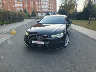 2016 Audi A6 IV (C7) Рестайлинг, чёрный, 2150000 рублей, вид 2