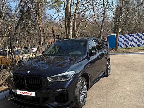 2019 BMW X5 30d IV (G05/G18), чёрный, 5700000 рублей