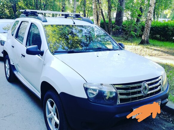 2012 Renault Duster I, белый - вид 2