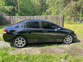 2007 Honda Civic VIII, чёрный, 650000 рублей, вид 2