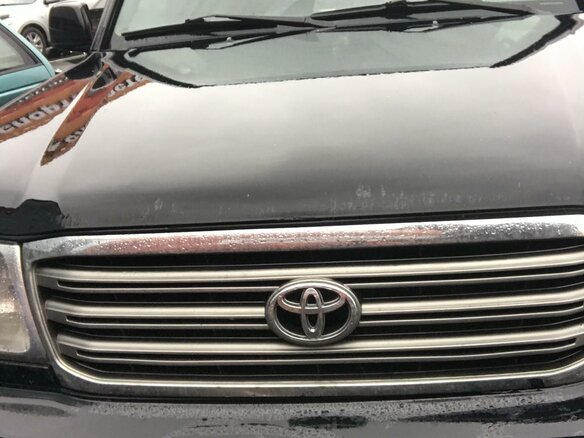 2004 Toyota Land Cruiser 100 Series Рестайлинг 1, чёрный, 1400000 рублей