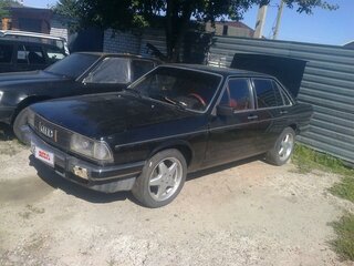 1981 Audi 100 II (C2), чёрный, 150000 рублей, вид 1