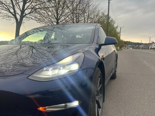2021 Tesla Model 3 Standart Plus I, синий, 2532849 рублей, вид 1
