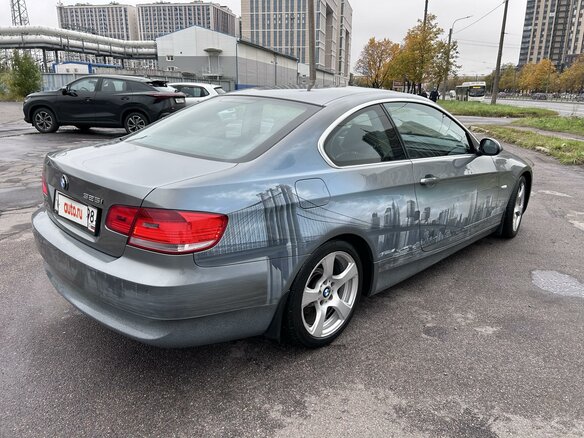 2007 BMW 3 серии 325i V (E90/E91/E92/E93), серый, 1200000 рублей - вид 5