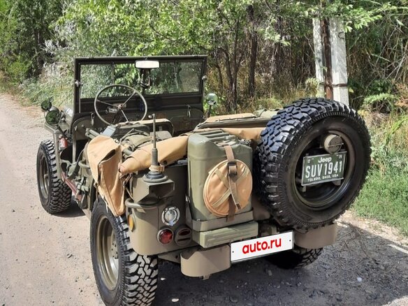 1942 Willys MB, зелёный, 6000000 рублей - вид 3
