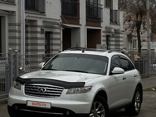2007 Infiniti FX35 I (S50) Рестайлинг, белый, 1100000 рублей, вид 4