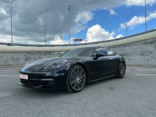 2017 Porsche Panamera 4S II, чёрный, 7900000 рублей, вид 4