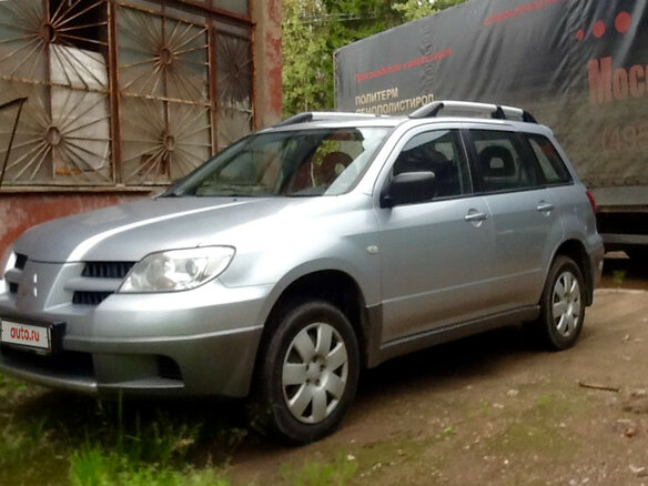 2007 Mitsubishi Outlander I, серебристый