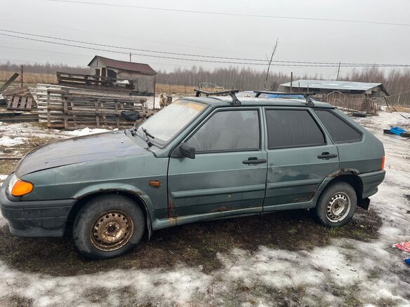 2011 Lada (ВАЗ) 2114, зелёный, 120000 рублей - вид 3