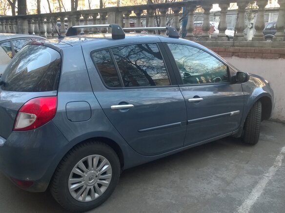 2010 Renault Clio III Рестайлинг, серый