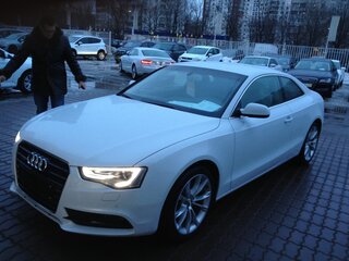 2011 Audi A5 I (8T) Рестайлинг, белый, 2100000 рублей, вид 1
