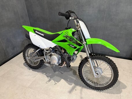2019 Kawasaki KLX 110, зелёный, 260000 рублей, вид 5