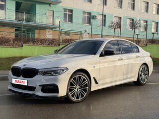 2019 BMW 5 серии 530d xDrive VII (G30/G31/G38), белый, 3800000 рублей, вид 2