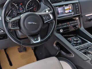 2017 Jaguar F-Pace I, синий, 2950000 рублей, вид 4
