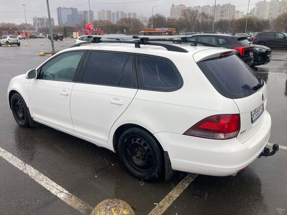 2009 Volkswagen Golf VI, белый, 1000000 рублей - вид 6