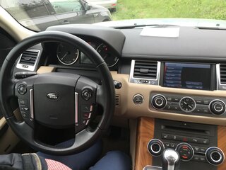 2011 Land Rover Range Rover Sport I Рестайлинг, серебристый, 1300000 рублей, вид 2